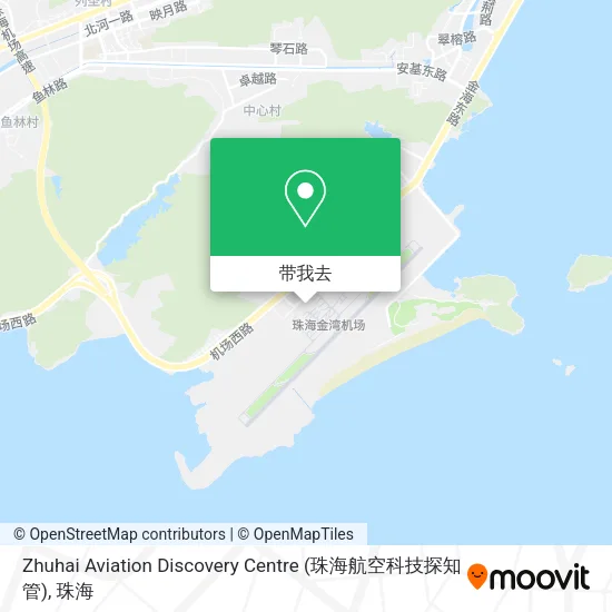 Zhuhai Aviation Discovery Centre (珠海航空科技探知管)地图