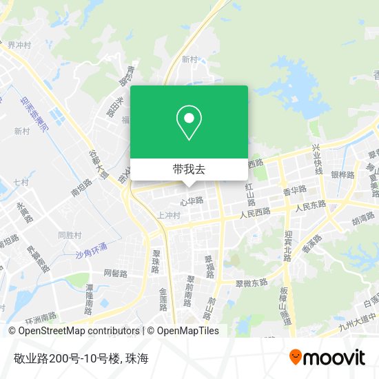 敬业路200号-10号楼地图