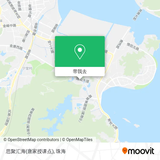 思聚汇海(唐家授课点)地图