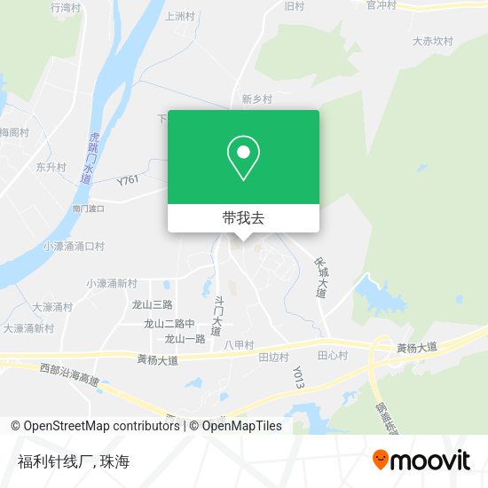 福利针线厂地图