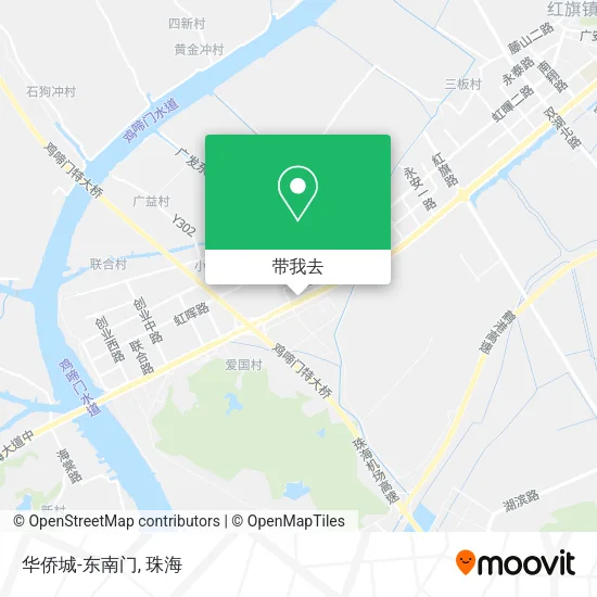 华侨城-东南门地图