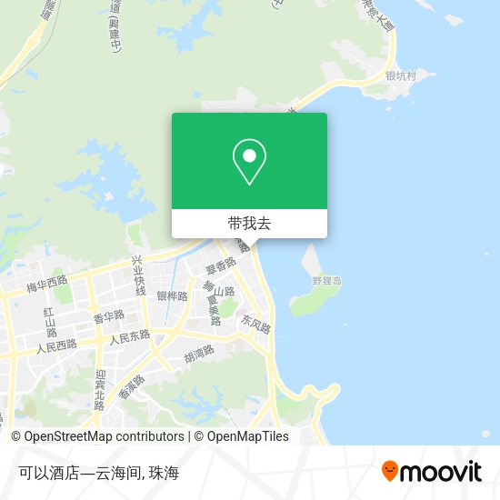 可以酒店―云海间地图