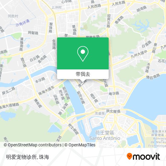 明爱宠物诊所地图