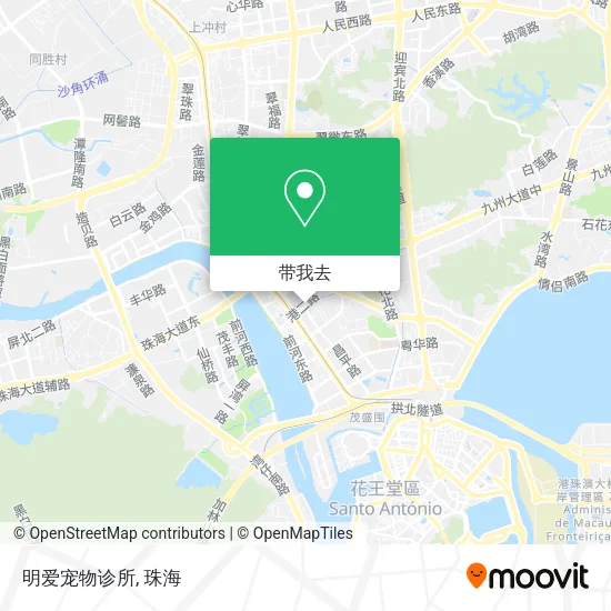 明爱宠物诊所地图