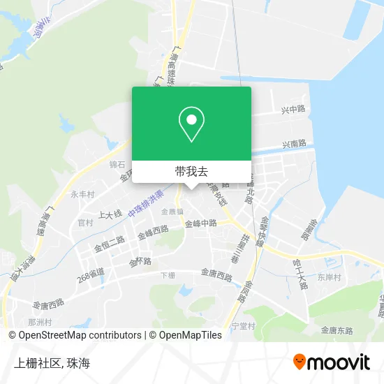 上栅社区地图