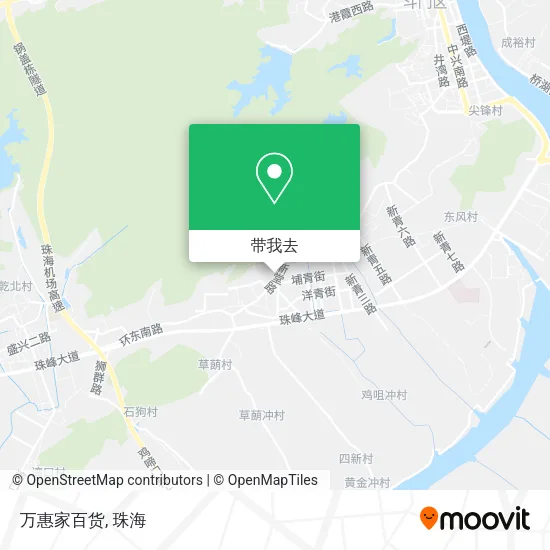 万惠家百货地图