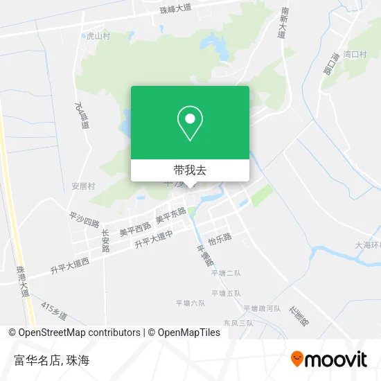富华名店地图