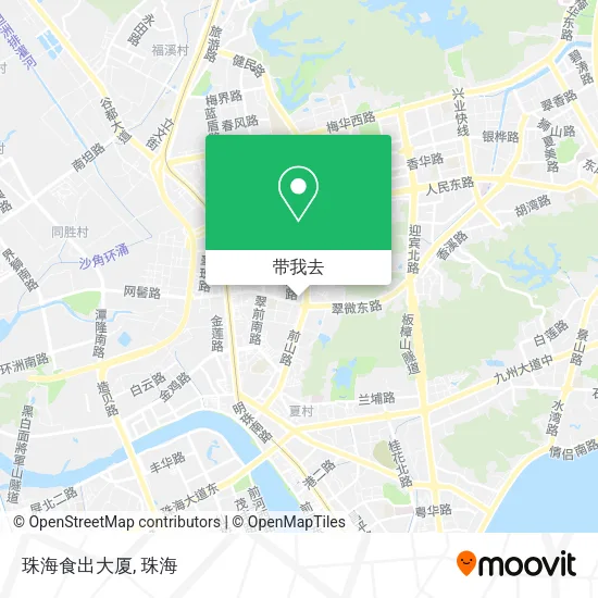 珠海食出大厦地图