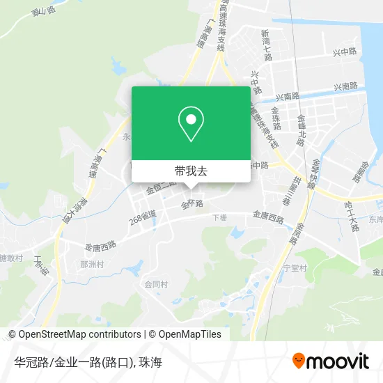 华冠路/金业一路(路口)地图