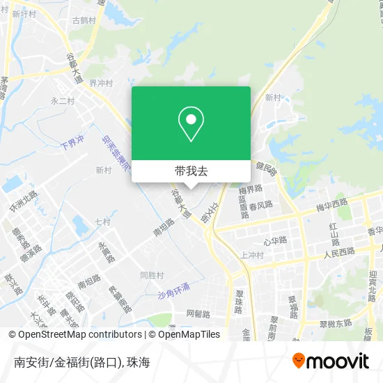 南安街/金福街(路口)地图