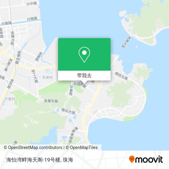 海怡湾畔海天阁-19号楼地图