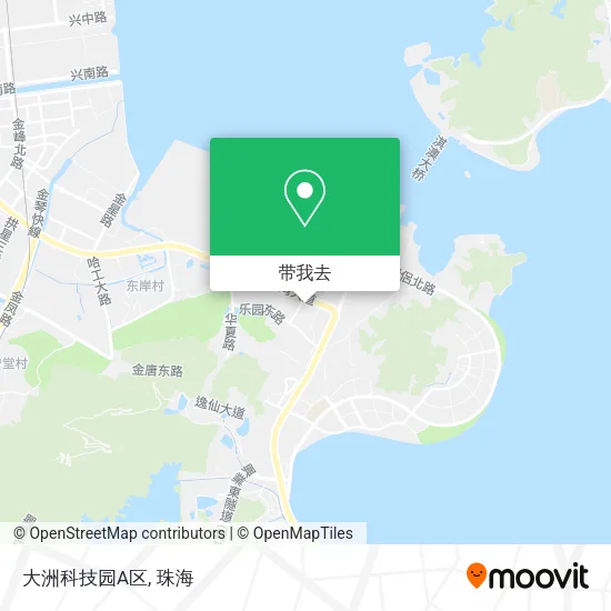 大洲科技园A区地图