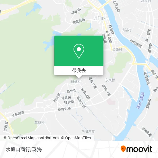 水塘口商行地图