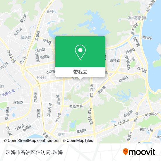 珠海市香洲区信访局地图