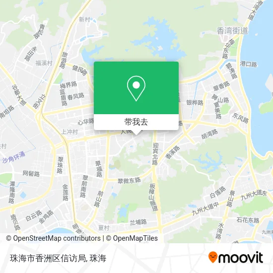 珠海市香洲区信访局地图