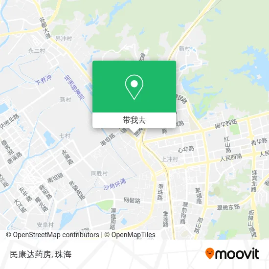 民康达药房地图