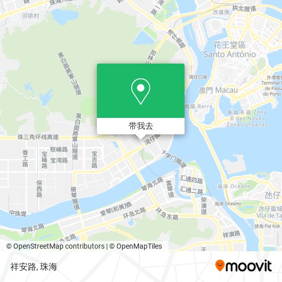祥安路地图