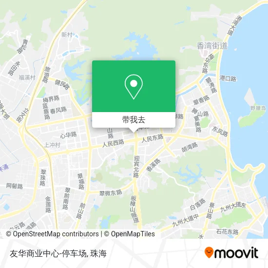 友华商业中心-停车场地图