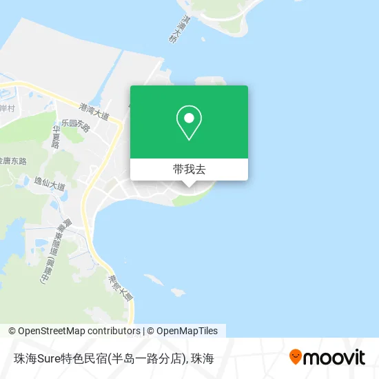 珠海Sure特色民宿(半岛一路分店)地图