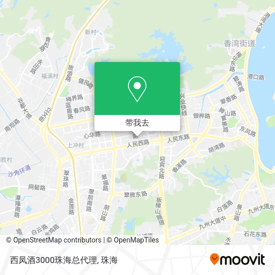 西凤酒3000珠海总代理地图