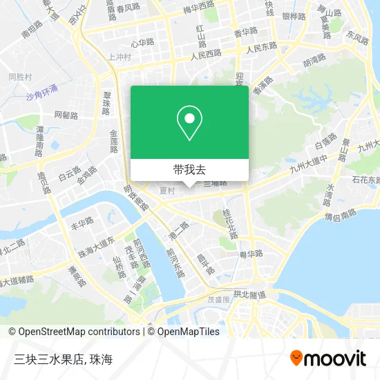 三块三水果店地图