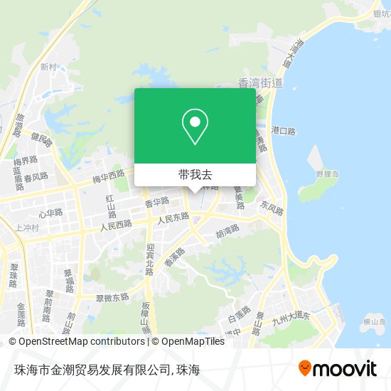 珠海市金潮贸易发展有限公司地图