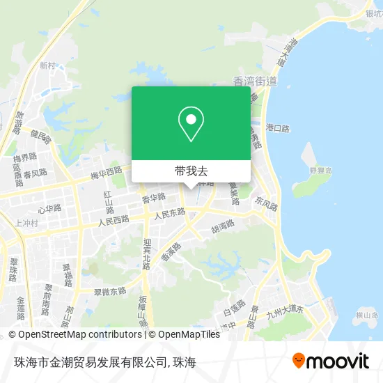 珠海市金潮贸易发展有限公司地图