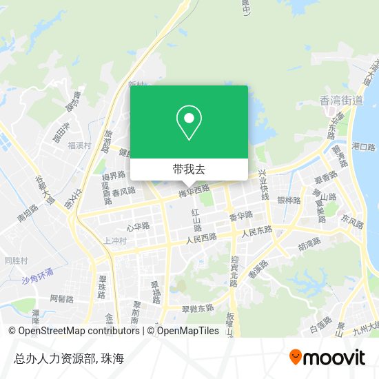 总办人力资源部地图