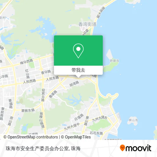 珠海市安全生产委员会办公室地图