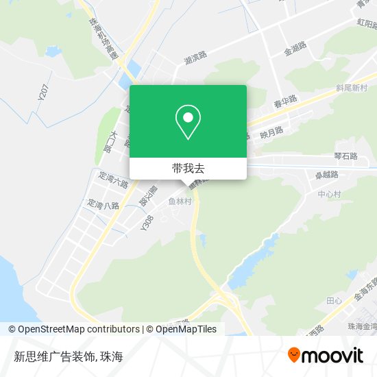 新思维广告装饰地图