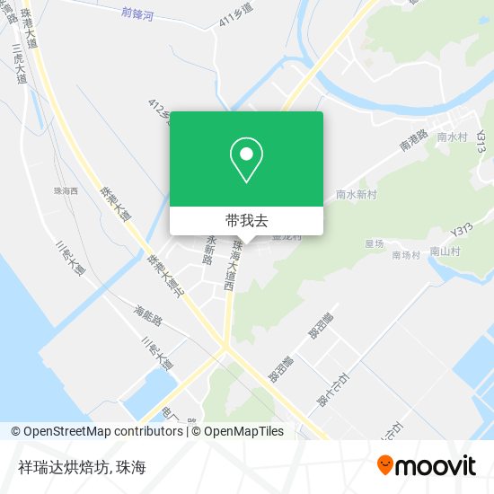 祥瑞达烘焙坊地图
