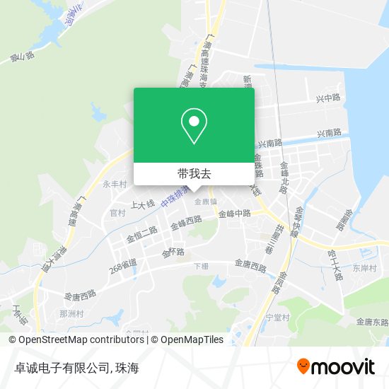卓诚电子有限公司地图