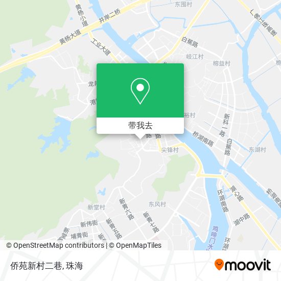 侨苑新村二巷地图