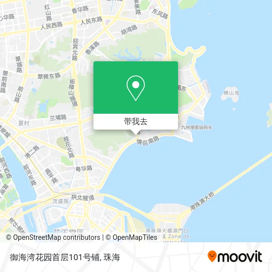 御海湾花园首层101号铺地图