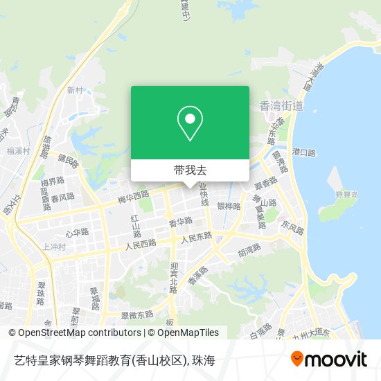 艺特皇家钢琴舞蹈教育(香山校区)地图