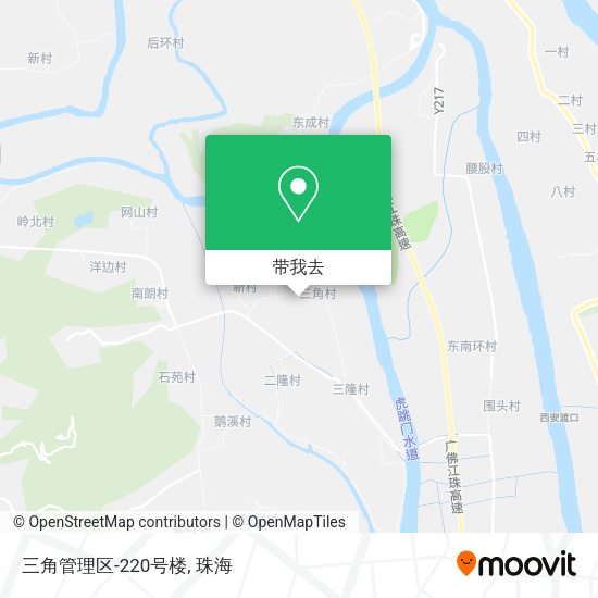 三角管理区-220号楼地图
