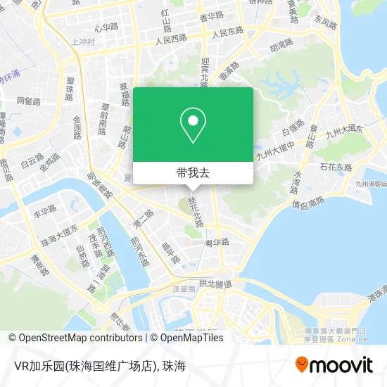 VR加乐园(珠海国维广场店)地图