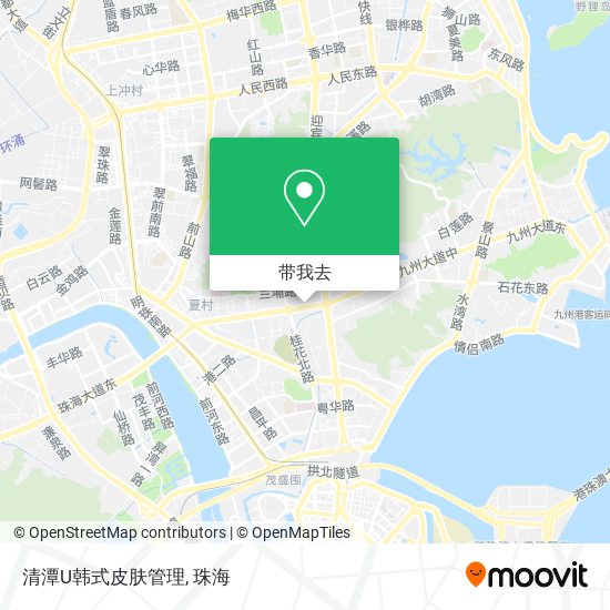 清潭U韩式皮肤管理地图