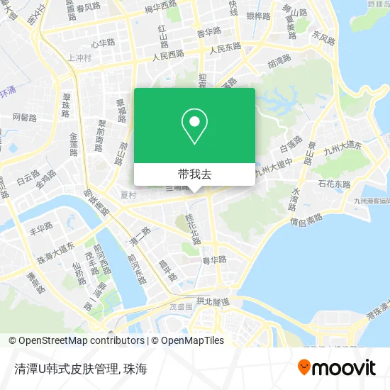 清潭U韩式皮肤管理地图