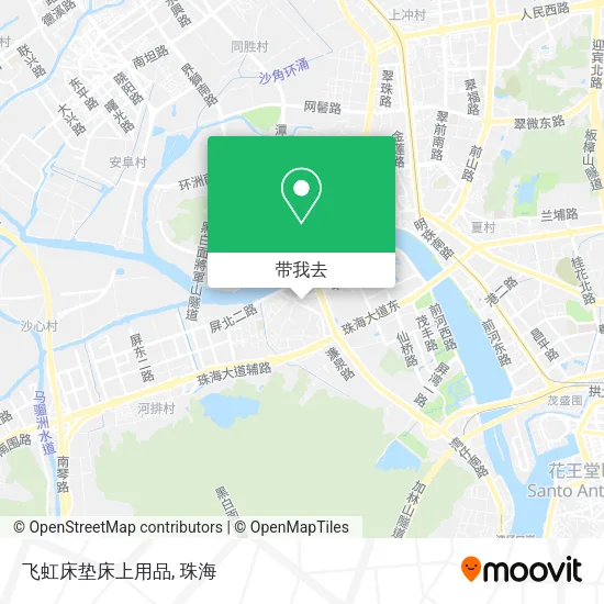 飞虹床垫床上用品地图