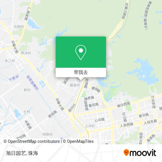 旭日园艺地图