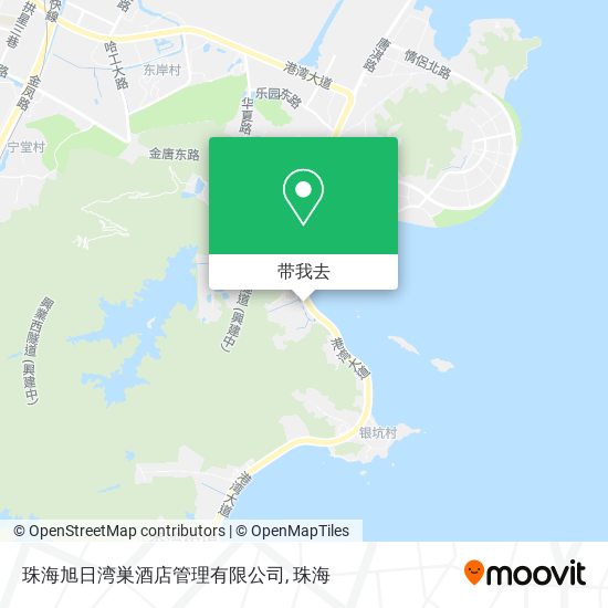 珠海旭日湾巣酒店管理有限公司地图