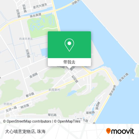 犬心喵意宠物店地图