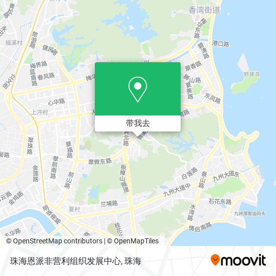 珠海恩派非营利组织发展中心地图