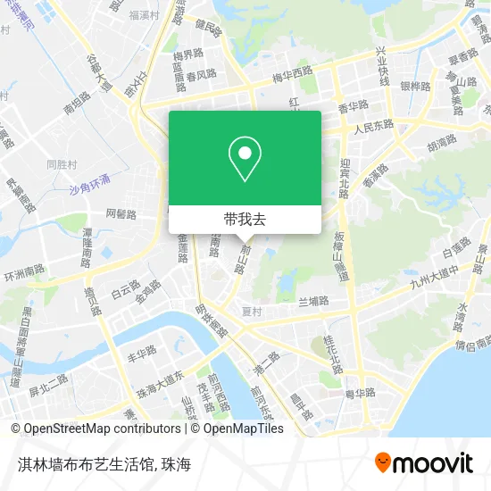 淇林墙布布艺生活馆地图