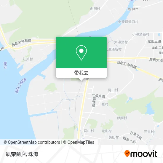 凯荣商店地图