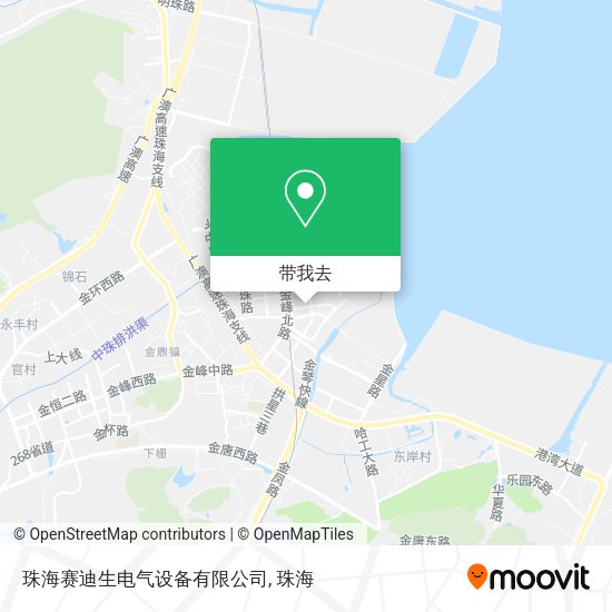 珠海赛迪生电气设备有限公司地图