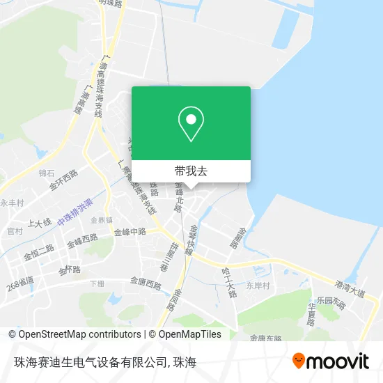 珠海赛迪生电气设备有限公司地图