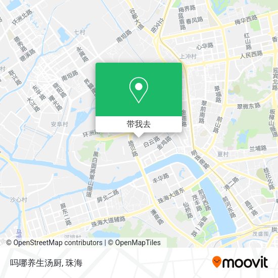 吗哪养生汤厨地图