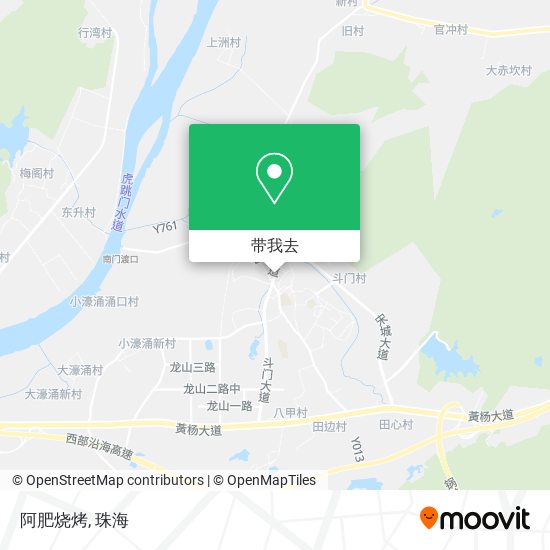 阿肥烧烤地图